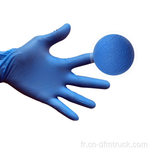 Élimination examen médical des gants en nitrile